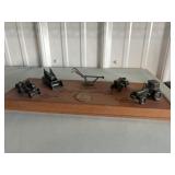 John Deere 150th pewter display