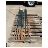 Steel fence posts