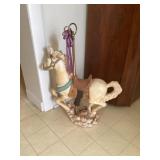 Small carousel horse