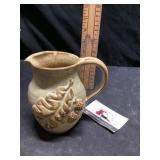Stoneware water, pitcher