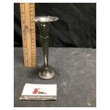 Sterling silver candlestick holder