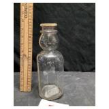 Cream top milk bottle
