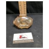 Glass pig bank