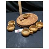 Wooden dishes