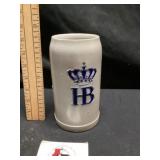 Stoneware crock beer mug