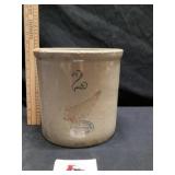 2 gallon red wing stoneware crocK