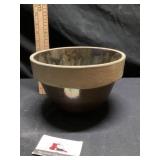 Stoneware crock bowl