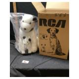 New old stock RCA dog Nipper, and chipper