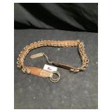 Leather ammunition belt