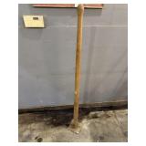 vintage-style wooden hand tamper