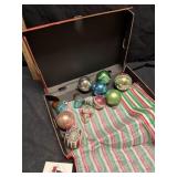 Vintage glass Christmas decor