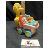 Big bird battery operated with baby stroller