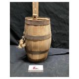 Vintage whiskey, beer barrel wooden keg st.