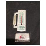 Halbur metal thermometer