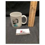 Larry Bird Celtics coffee cup