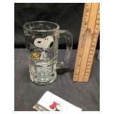 Snoopy root beer mug