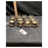 Russian tea glass holders