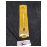 Metal John Deere thermometer