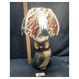 Mid-century owl lamp