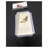 Butterfly pin