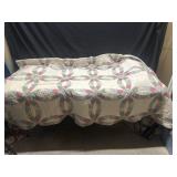 Hand sown quilt 86 x 100