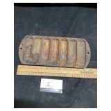 Cast iron cornbread pan