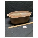 Cast-iron cauldron rings sharp