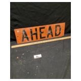 Metal sign