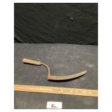 Vintage true temper hand, SCYTHE sickle with a