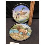James L Artig metal trays
