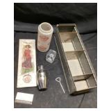 Martini glass and miscellaneous