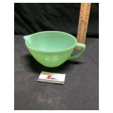 Fire king jadeite mixing bowl