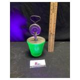 Uranium glass beater jar