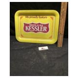 Kessler serving tray metal