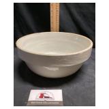 Western stoneware crock bowl hairline crack