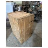 Shipping crate came from Germany in 1936