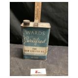 Wards certified pure Raw listed oil approximately