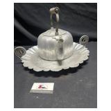 Aluminum coffee, pot and tray
