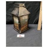 Metal candle lamp