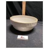 Western saw tooth stoneware crock hairline crack