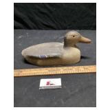 Wooden  duck decoy