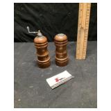 Mid-century modern salt and pepper shakers