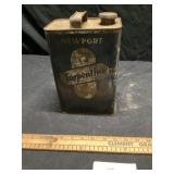 Metal turpentine can