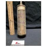 Brass fire extinguisher