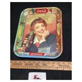 Metal Coca-Cola serving tray