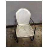 Metal lawnchair