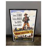 framed item is a vintage 1950 movie poster for