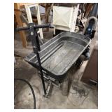 poly garden dump cart Wheels need attention