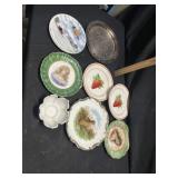 Hand-painted plates