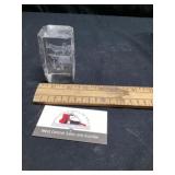 Coyote paperweight